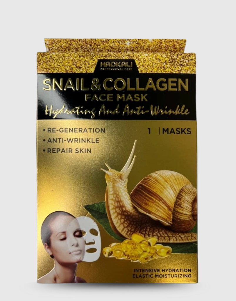Haokali Snail & Collagen Sheet Mask 30ml