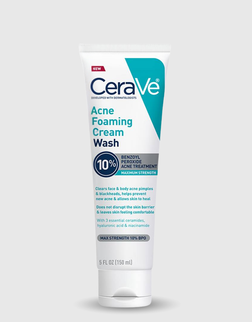 CeraVe Acne Foaming Cream Wash 10% 150ml
