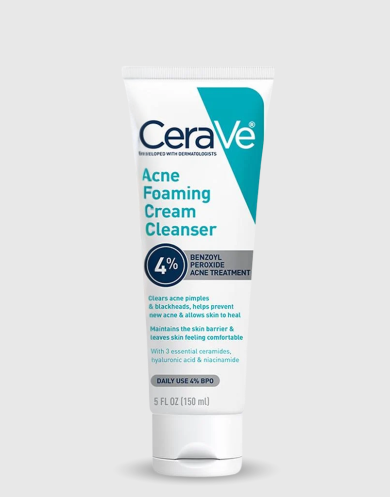 CeraVe Acne Foaming Cream Cleanser 4% 150ml