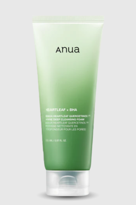 Anua Heartleaf Quercetinol Pore Deep Cleansing Foam 150ml