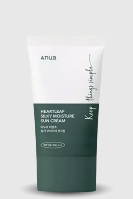 Anua Heartleaf Silky Moisture Sun Cream 50ml